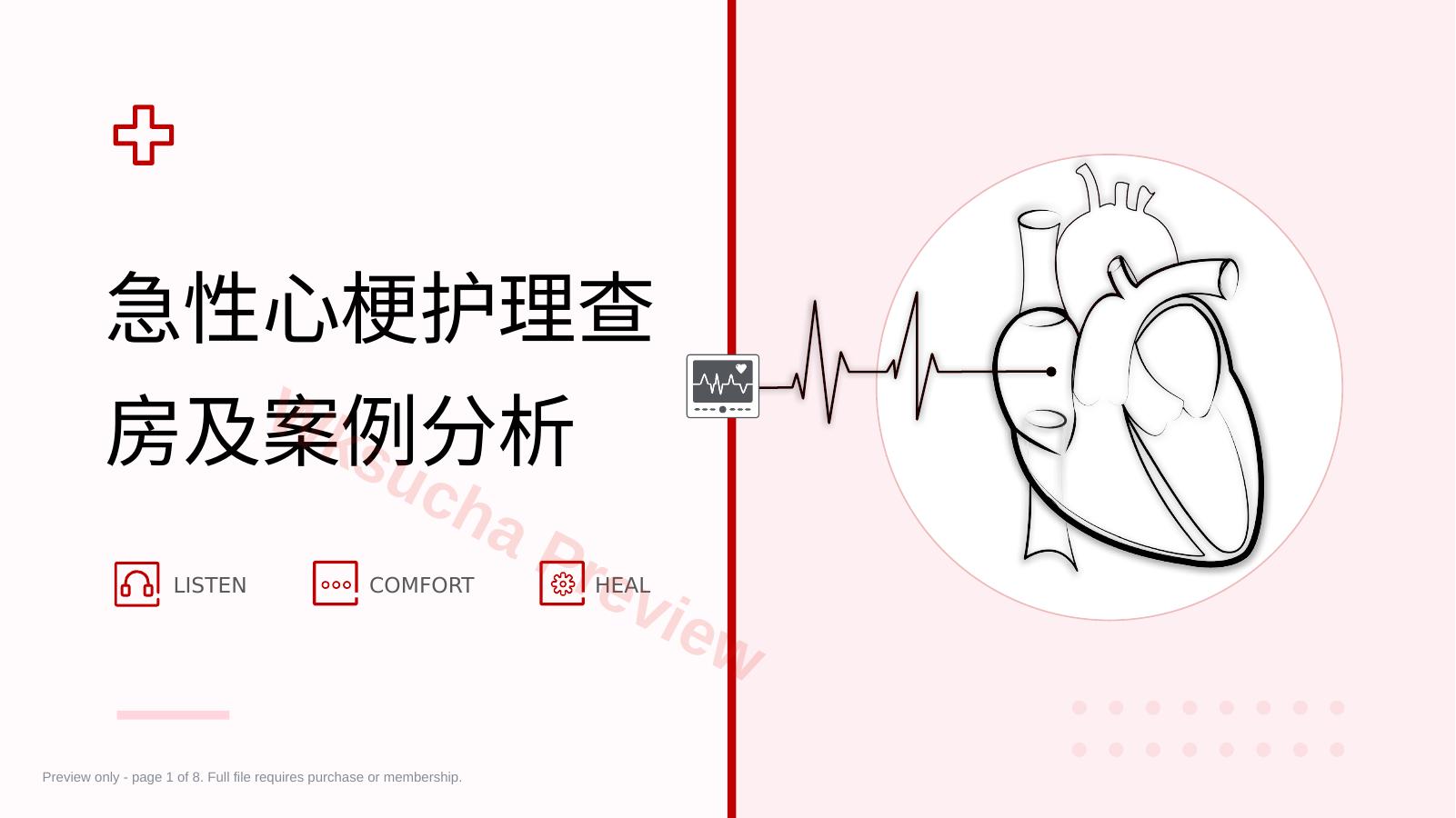 急性心梗护理查房完整分析