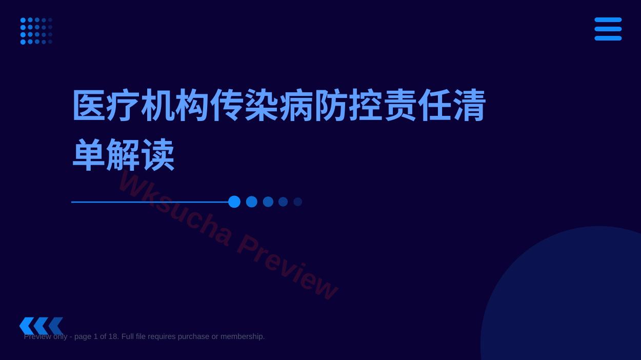 医疗机构传染病防控责任清单解读ppt课件