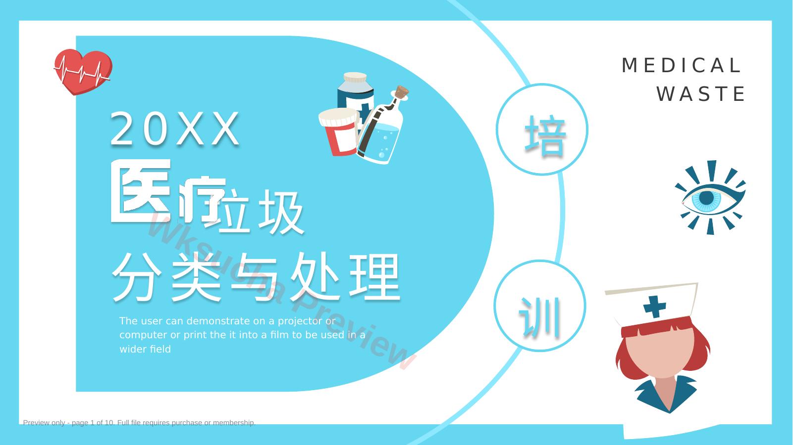 医疗垃圾分类处理PPT