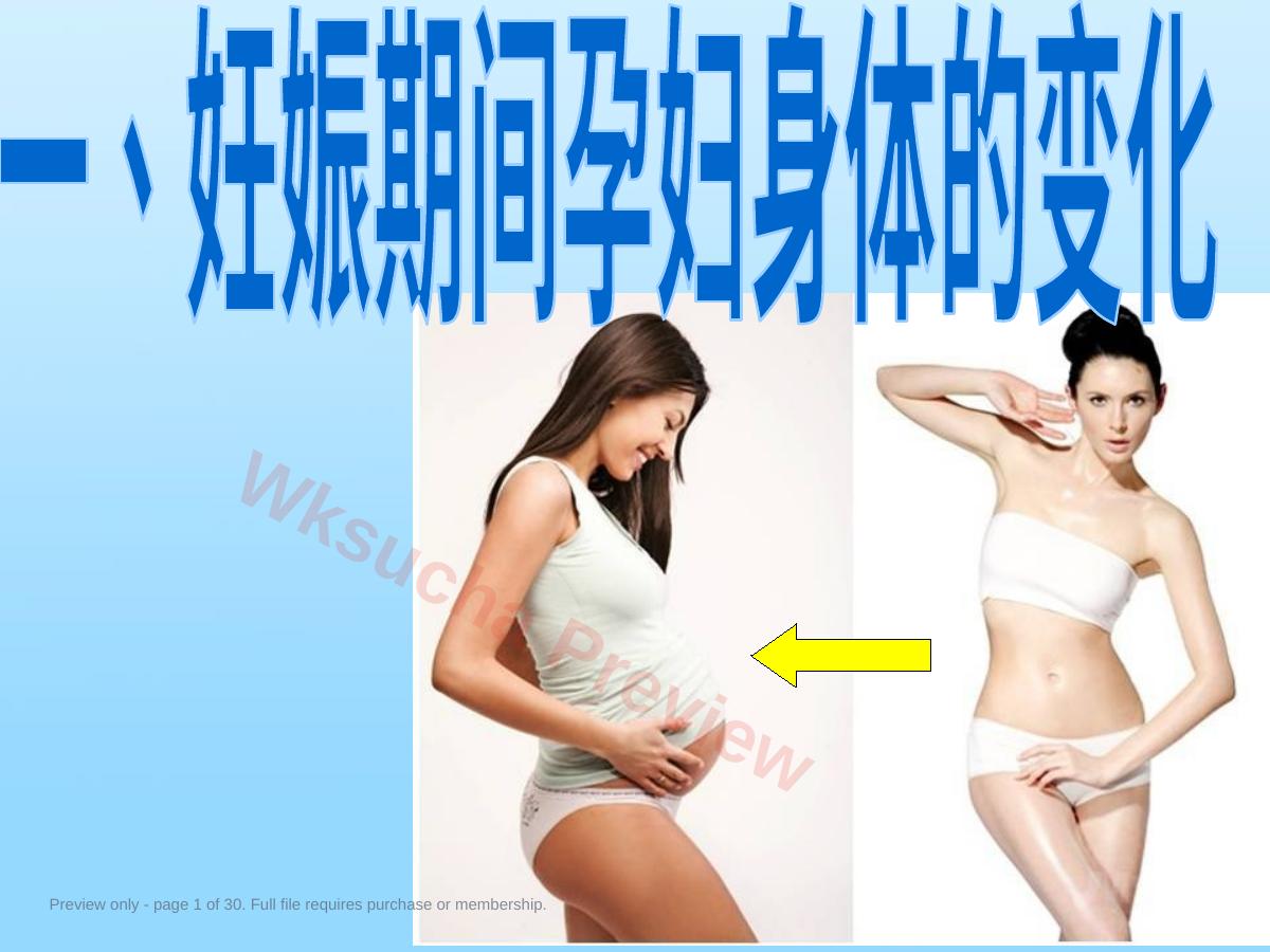 妊娠和分娩对产妇的损伤产后整体康复知识
