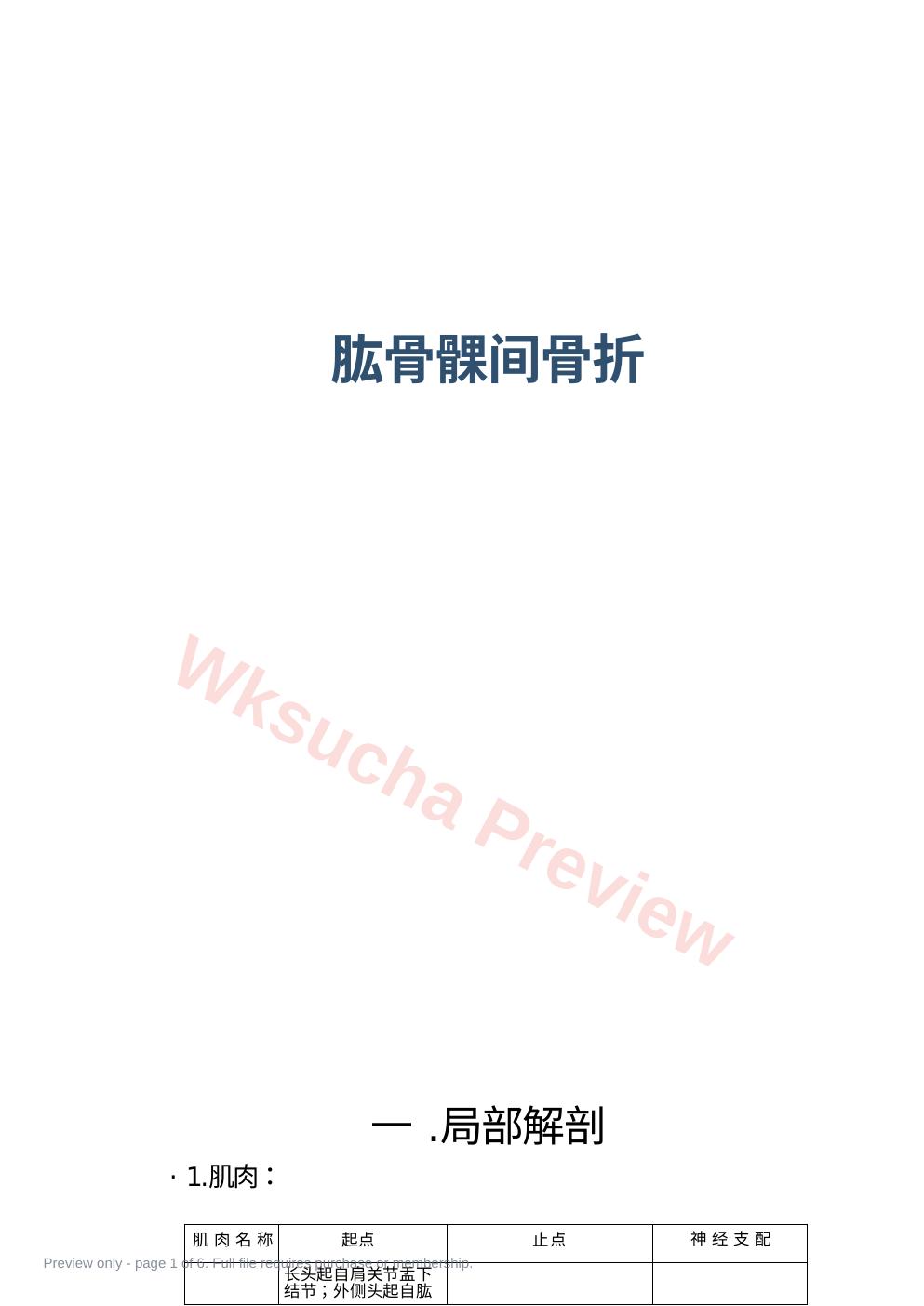 肱骨踝间骨折手术技巧